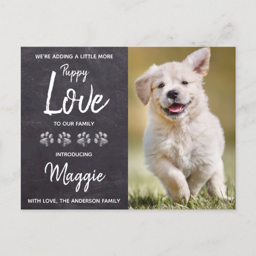 Puppy Love New Pet Dog Puppy Shower Invitation