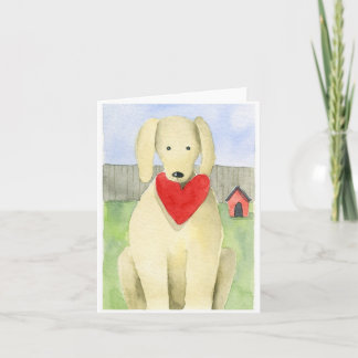 Puppy Love - Note Card