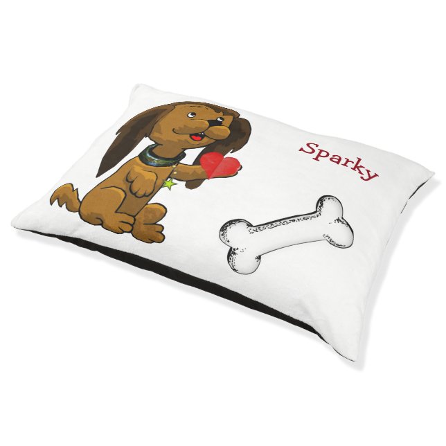 Puppy Love Pet Bed (Angled)