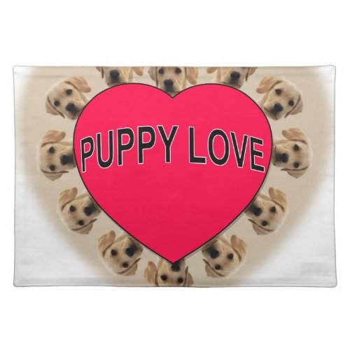 Puppy Love Placemat