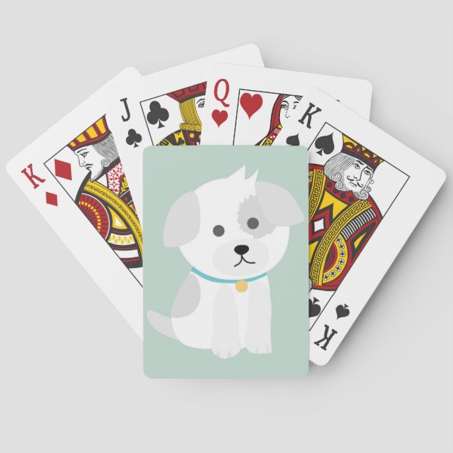 Puppy Love Playing Cards (Back)