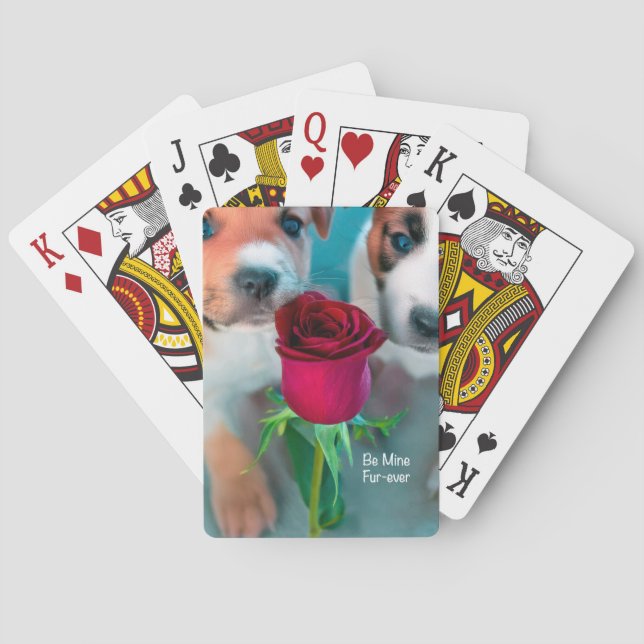 Puppy Love Poker Cards (Back)