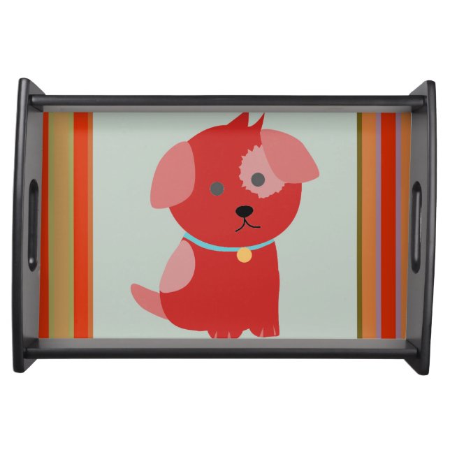Puppy Love Serving Tray (Front)