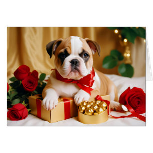 Puppy Love Tender Romantic Beautiful Gift Cards