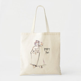 Puppy Love Tote Bag