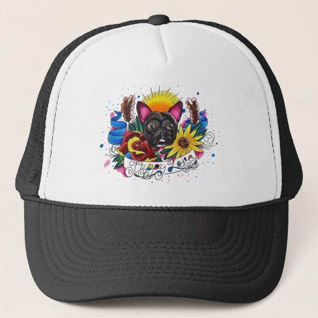 Puppy Love Trucker Hat (Front)