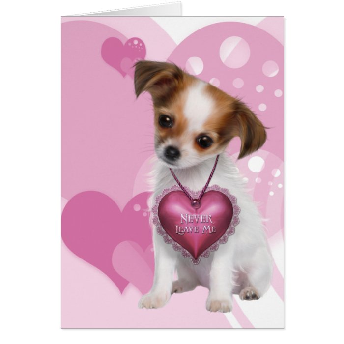 Puppy Love Valentine Greeting Cards