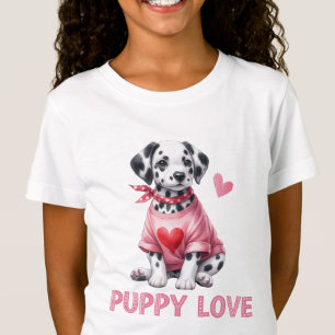 Puppy Love Valentine's Day Children's T-Shirt