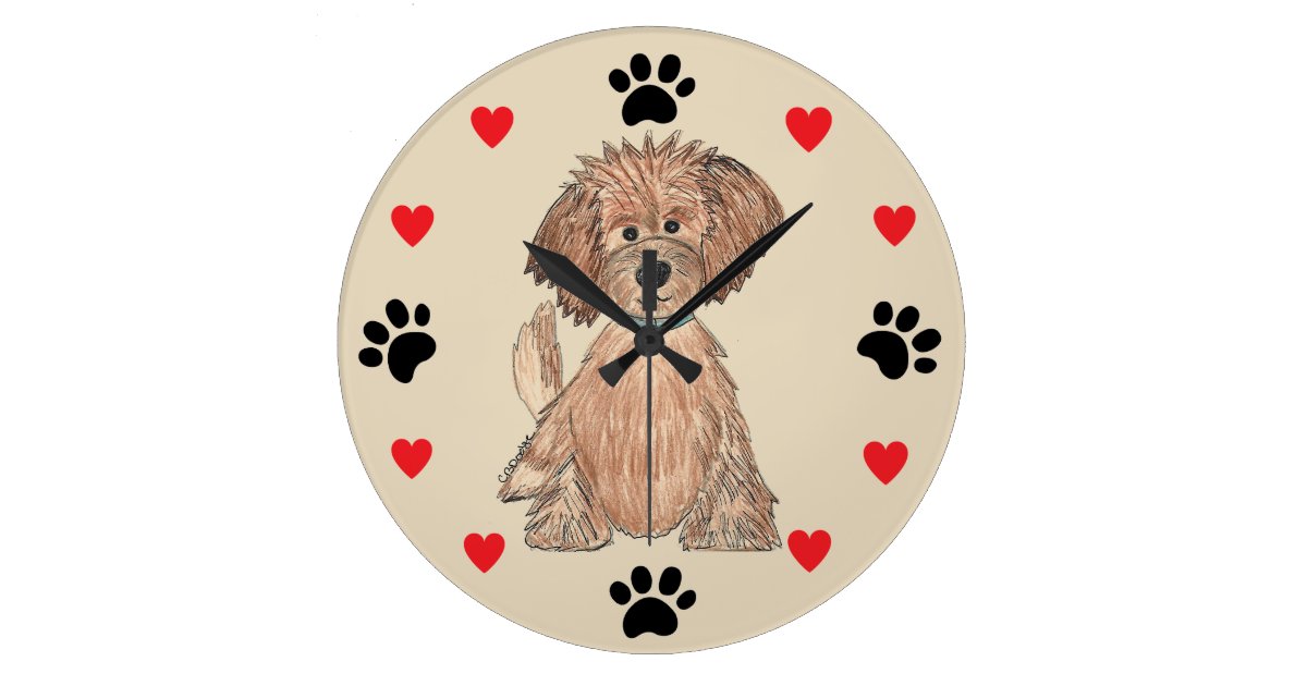 puppy clock heartbeat