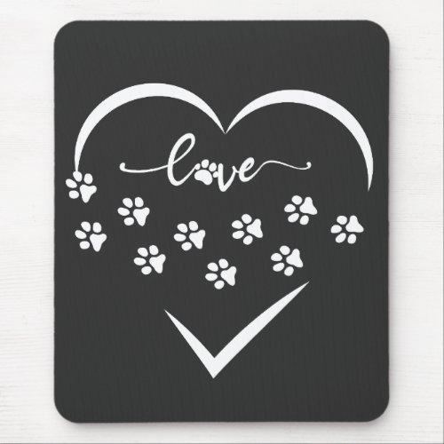 PUPPY LOVER MOUSE PAD