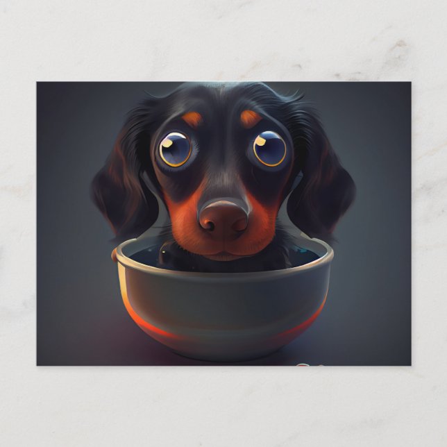 Puppy Miscellaneous Postcards (Front)