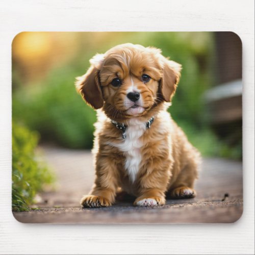Puppy Mouse Pad