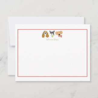Puppy Note Card