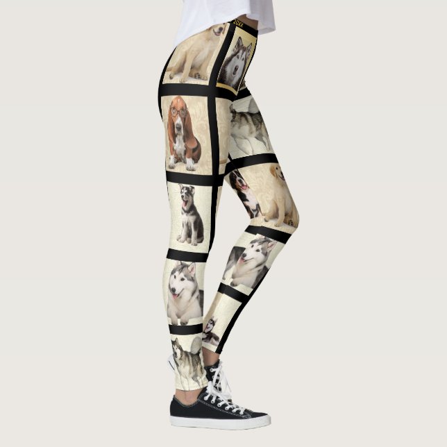 Puppy or Dog 10 Favorite Photo Template Leggings (Right)