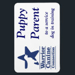 Puppy Parent magnet<br><div class="desc">WCC Puppy Parent magnet</div>