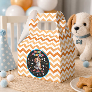 Puppy Party Birthday Cute Kids Dog Theme Favor Boxes
