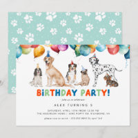 Puppy Party | Cute Fun Kids Dog Theme Birthday