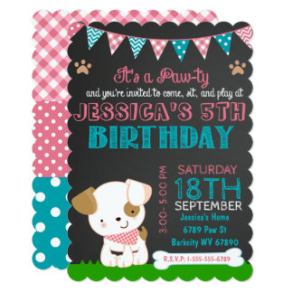 puppy birthday invitations puppy birthday invitations announcements zazzle puppy birthday invitations puppy birthday invitations announcements zazzle