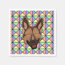 Puppy Party Napkins - German Shepherd