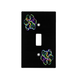 Puppy Paw Print Light Switch Cover