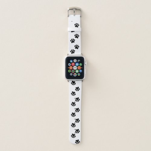 Puppy Paw Prints Apple Watch band