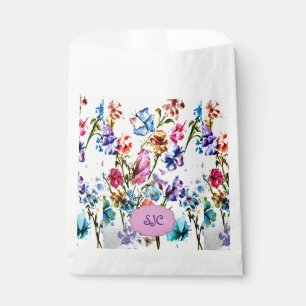 PUPPY PAW PRINTS FAVOR BAGS