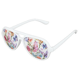 PUPPY PAW PRINTS   FLORAL SUN GLASSES