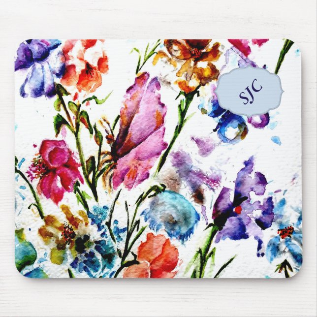 PUPPY PAW PRINTS | MOUSE PAD (Front)