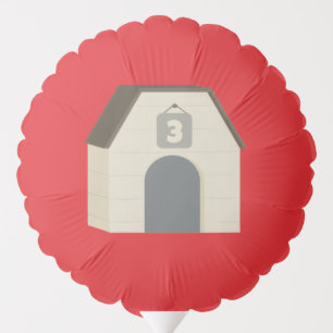 Puppy Pawty Birthday Decoration Balloon