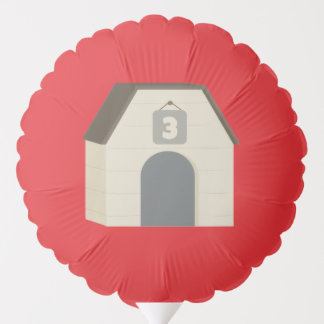 Puppy Pawty Birthday Decoration Balloon
