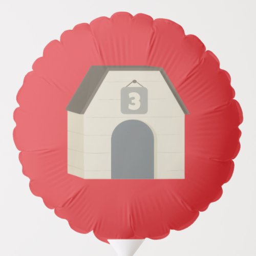 Puppy Pawty Birthday Decoration Balloon