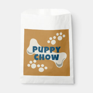 Puppy Pawty Birthday Snack Favor Bag