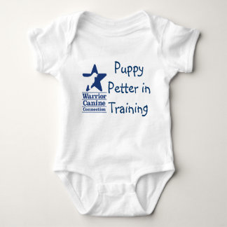 Puppy Petter in Training onsie Baby Bodysuit