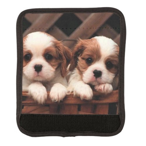 Puppy Pictures Luggage Handle Wrap