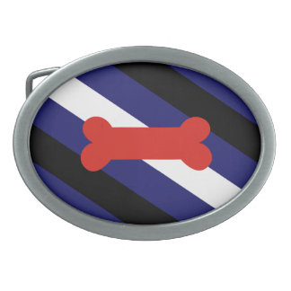 PUPPY PLAY PRIDE DIAGONAL BELT BUCKLE