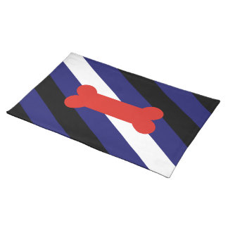 PUPPY PLAY PRIDE DIAGONAL CLOTH PLACEMAT