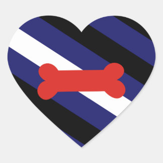 PUPPY PLAY PRIDE DIAGONAL HEART STICKER