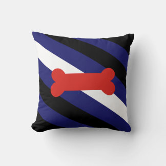 PUPPY PLAY PRIDE DIAGONAL THROW PILLOW