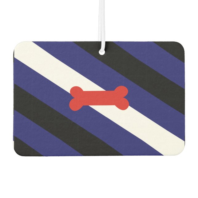 Puppy Play Pride Flag Air Freshener (Front)