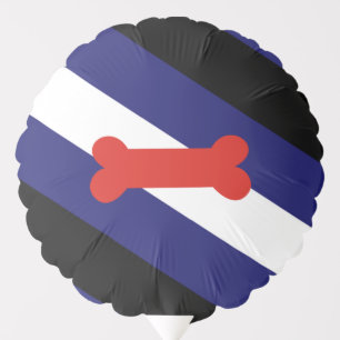 Puppy Play Pride Flag Balloon