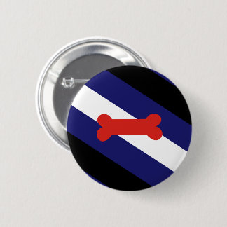 Puppy Play Pride Flag Button