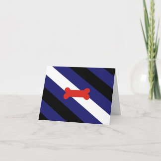 Puppy Play Pride Flag Card