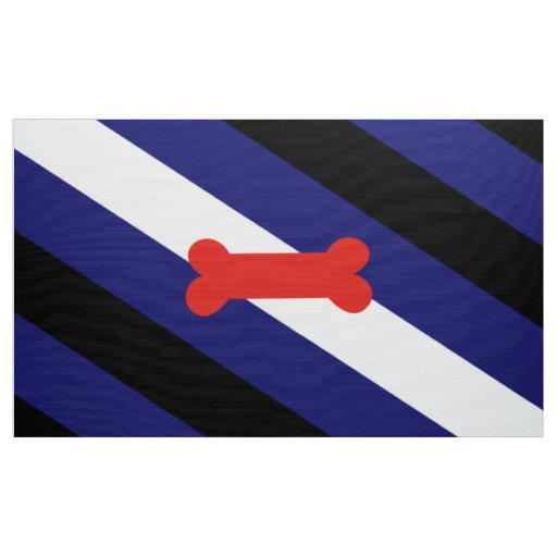 Puppy Play Pride Flag Fabric