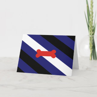 Puppy Play Pride Flag Holiday Card