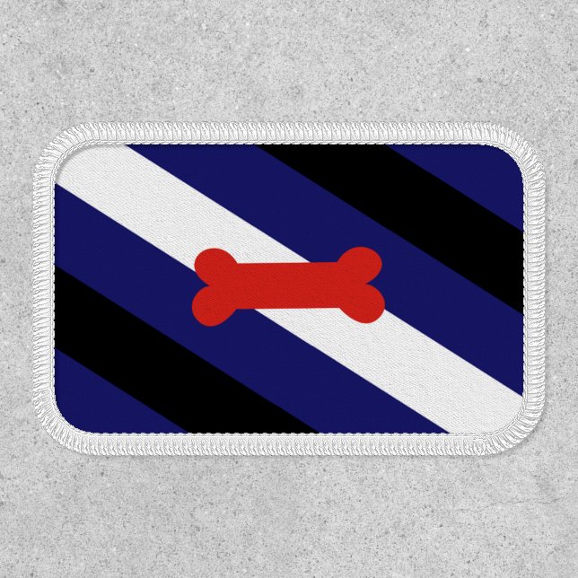 Puppy Play Pride Flag Patch (Front)