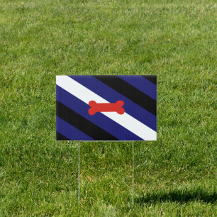Puppy Play Pride Flag Sign