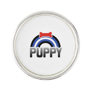 Puppy Play Pride Lapel Pin