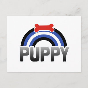Puppy Play Pride Postcard