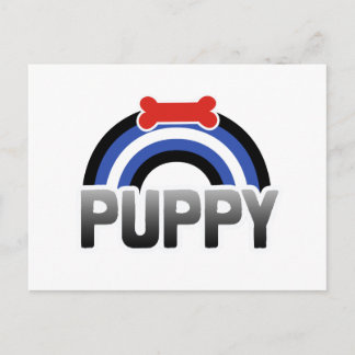 Puppy Play Pride Postcard