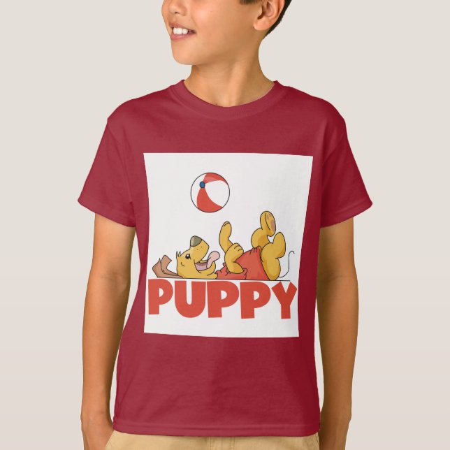 Puppy Plays TShirts and Gifts (Front)